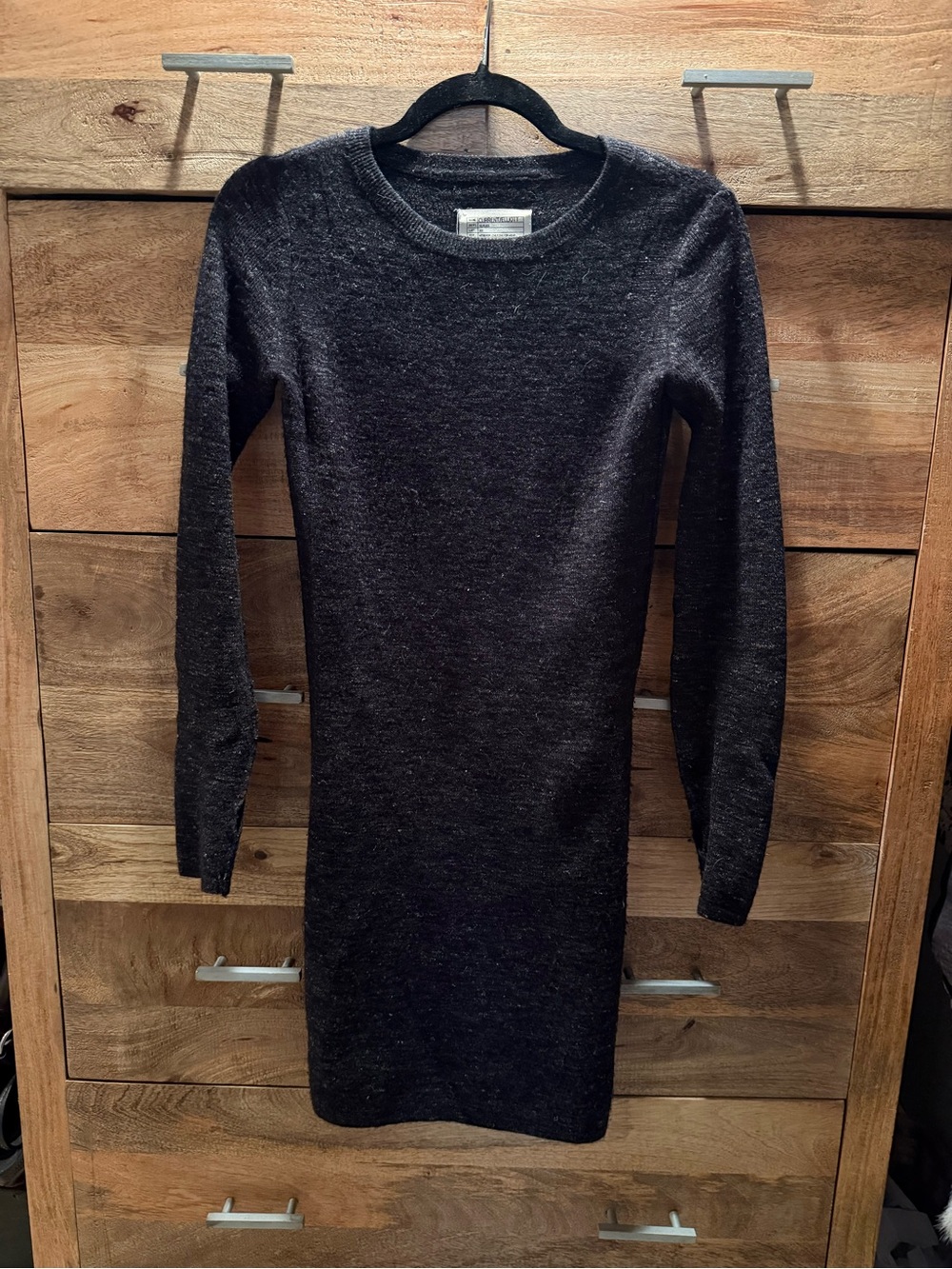 Women’s wool and linen sweater dress